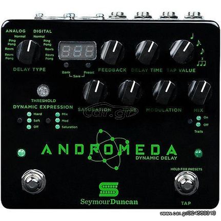 SEYMOUR DUNCAN ANDROMEDA DIGITAL DELAY ΜΟΝΟ ΠΕΤΑΛΙ ΚΙΘΑΡΑΣ