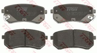 Τακάκι πίσω TRW GDB3370 HYUNDAI I10 2008-2011