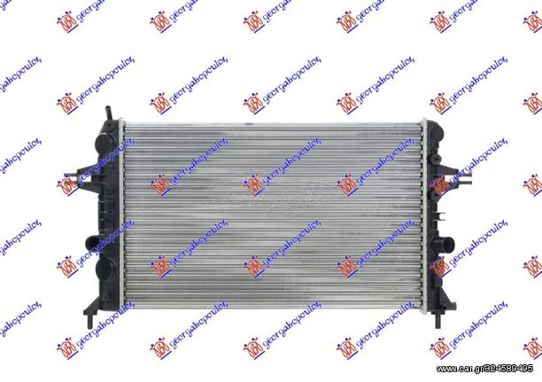 ΨΥΓΕΙΟ 1,6i16V +AC(60x37)(Π.ΔΙΑΓ) Z16XEP (MAHLE BEHR)  για OPEL ZAFIRA 99-05