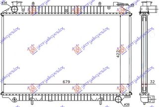 ΨΥΓ 2.0cc 16v & DIESEL(42,3x68,5)ΤΑΠΑ ΣΤΗΝ ΠΛΕΥΡΑ ΤΟΥ ΟΔΗΓΟΥ  για NISSAN VANETTE CARGO (C23) 95-01