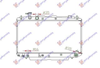 ΨΥΓ 1,8-2,0I 16V VVTI +/-A/C (37,5x73,8)  για TOYOTA RAV 4 (XA20) 00-05