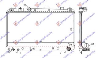 ΨΥΓΕΙΟ 2,0 D4d +/-AC (37,5x73,8x25)  για TOYOTA RAV 4 (XA20) 00-05