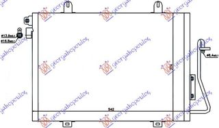 ΨΥΓΕΙΟ A/C 1.4i 8V-1.6 8V -08 (51x38x1,6  για DACIA SANDERO 08-12