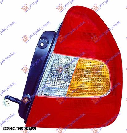 ΦΑΝΟΣ ΠΙΣΩ (E) ΔΕΞΙΑ ΠΛΕΥΡΑ για HYUNDAI ACCENT SDN 99-02