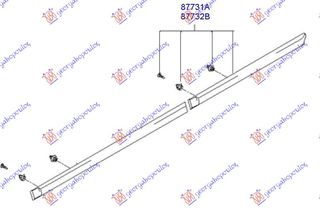 ΦΑΣΑ ΠΙΣΩ ΠΟΡΤΑΣ ΑΡΙΣΤΕΡΗ ΠΛΕΥΡΑ για HYUNDAI ACCENT SDN 99-02