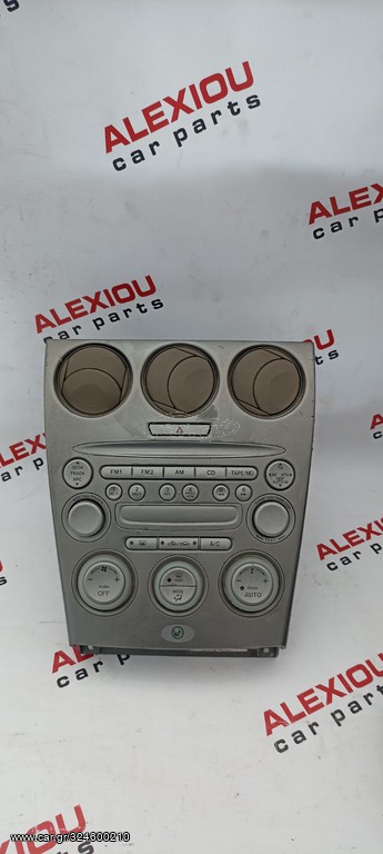 ΡΑΔΙΟ & ΚΕΝΤΡΙΚΗ ΚΟΝΣΟΛΑ  MAZDA 6 2004 2008