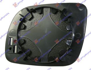 ΚΡΥΣΤΑΛΛΟ ΚΑΘΡΕΦΤΗ (ΚΟΝΤΟ) (CONVEX GLASS) ΔΕΞΙΑ ΠΛΕΥΡΑ για SKODA FABIA 99-07