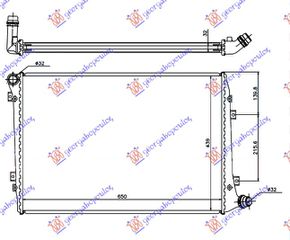 ΨΥΓΕΙΟ 1.9-2.0 TDi ΠΕΤΡΕΛΑΙΟ (650x440) ΠΑΡΟΧΕΣ ΔΙΑΓΩΝΙΑ για VW TOURAN 2003-2006 (1T1/1T2)