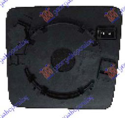 ΚΡΥΣΤΑΛΛΟ ΚΑΘΡΕΦΤΗ ΜΠΛΕ ΘΕΡΜΑΙΝΟΜΕΝΟ (CONVEX GLASS) ΔΕΞΙΑ ΠΛΕΥΡΑ για MERCEDES E CLASS (W124) 93-95