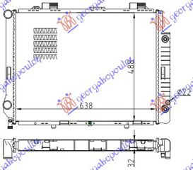 ΨΥΓΕΙΟ 2.8-3.2 ΒΕΝZINH +/-ΑC ΑΥΤOMATO (640x492)ΠΑΡΟΧΕΣ ΠΛΕΥΡΑ ΟΔΗΓΟΥ  για MERCEDES E CLASS (W210) 96-99