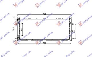 ΨΥΓΕΙΟ 1,8-2,0-1,9D-2,4D (72x32)  για VW TRANSPORTER (T4) 91-96