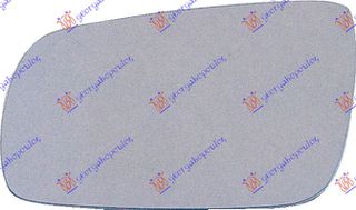 ΚΡΥΣΤΑΛΛΟ ΚΑΘΡΕΦΤΗ ΘΕΡΜΑΙΝΟΜΕΝΟ (ASPHERICAL GLASS) ΑΡΙΣΤΕΡΗ ΠΛΕΥΡΑ για VW PASSAT 1997-2000 (3B2/3B5)