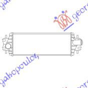 ΨΥΓΕΙΟ INTERCOOLER 2.5 dCi ΠΕΤΡΕΛΑΙΟ (540x175x40)  για RENAULT TRAFIC 2002-2006 (JL/FL/EL)