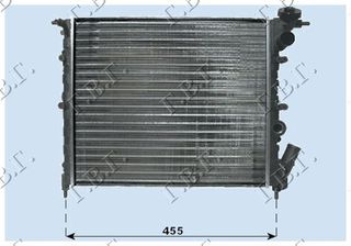 ΨΥΓΕΙΟ 1.2-1.4 ΒΕΝΖΙΝΗ (390x380) (ANΟΙΧΤΟ ΚΥΚΛΩΜΑ)  για RENAULT CLIO 94-95