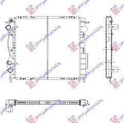 ΨΥΓEIO 1.2-1.4 ΒΕΝΖΙΝΗ + A/C (430x400)  για RENAULT CLIO I 1994-1995 (B C57/5 357)