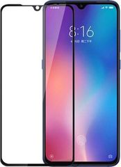 Tempered Glass Full Cover & Full Glue για Xiaomi Mi 9 SE - μαύρο
