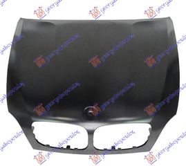 ΚΑΠΩ ΕΜΠΡΟΣ (ΑΛΟΥΜΙΝΙΟ)  για BMW X5 (E70) 07-10