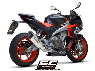 Sc Project Ολόσωμη Εξάτμιση Trofeo 2-1(Titanium Λαιμοί) Titanium Τελικό Aprilia RS 660 2020 - 2022 Racing Version Χωρις Προδιαγραφές Θορύβου (Η Τιμή ειναι ενδεικτική,Ρωτήστε μας για την προσφορά μας)
