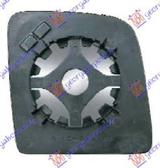 ΚΡΥΣΤΑΛΛΟ ΚΑΘΡΕΦΤΗ (ΟΡΘΙΟΣ ΚΑΘΡΕΦΤΗ ) (ΑΝΩ ΚΟΜΜΑΤΙ) (CONVEX GLASS) ΑΡΙΣΤΕΡΗ ΠΛΕΥΡΑ για FORD TRANSIT CONNECT 03-10