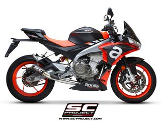 Sc Project Ολόσωμη Εξάτμιση 2 - 1 CR-T Carbon Aprilia Tuono 660 2021 - 2024 Racing Version Χωρις Προδιαγραφές Θορύβου(Λαιμός Ανοξείδωτος) (Η Τιμή ειναι ενδεικτική,Ρωτήστε μας για την προσφορά μας)