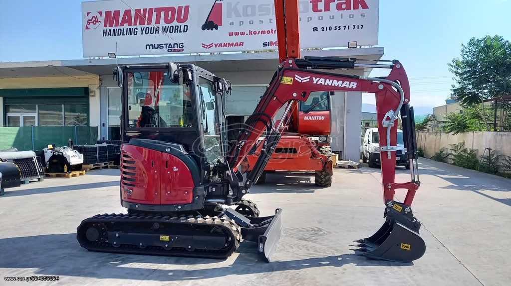 Εκσκαφάκι (διαβολάκι) Yanmar 2024 VIO 33-6