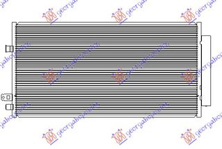 ΨΥΓΕΙΟ A/C 1.4iTURBO-1.3-1.6-2.0MJTD/CRD (658x357) για JEEP RENEGADE 2014-2018 (BU/B1/BV)