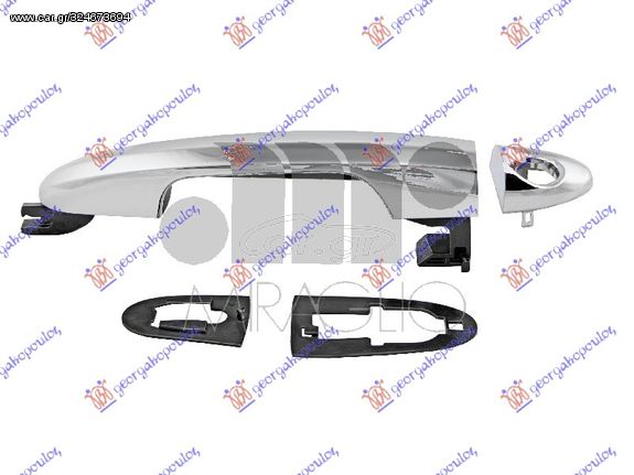 ΧΕΡΟΥΛΙ ΠΟΡΤΑΣ ΕΜΠ. ΕΞΩ ΧΡΩΜΙΟ ΑΡΙΣΤΕΡΗ ΠΛΕΥΡΑ για FIAT 500 L 12-17
