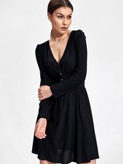 Καθημερινό Φόρεμα 167824 Figl Μαύρο M861 Black