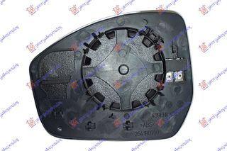 ΚΡΥΣΤΑΛΛΟ ΚΑΘΡΕΦΤΗ ΘΕΡΜΑΙΝΟΜΕΝΟ (CONVEX GLASS) ΔΕΞΙΑ ΠΛΕΥΡΑ για JAGUAR E-PACE 17-