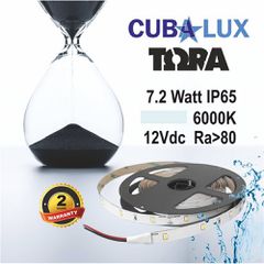 ΤΑΙΝΙΑ LΕD 7.2W ΙΡ65 12V 5500Κ ΤΟRΑ