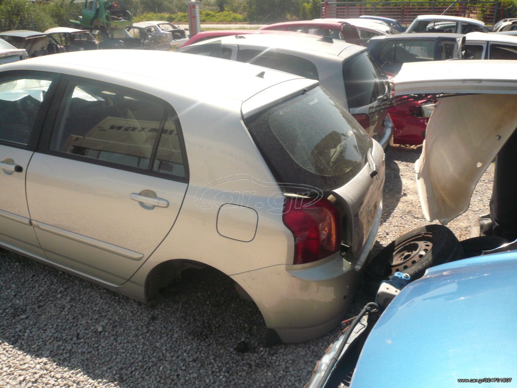 TOYOTA COROLLA 2002/2006 5ΘΥΡΟ JAPAN ΟΥΡΑΝΟΣ/ΠΟΡΤΕΣ ΤΡΟΠΕΤΟ ΟΠΙΣΘΙΟ/ΤΖΑΜΟΠΟΡΤΑ ΠΑΝΤΑ ΠΛΑΙΝΗ