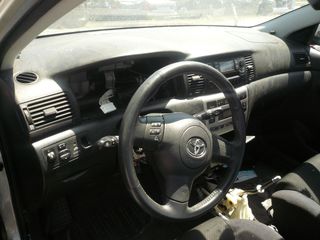 ΤΟΥΟΤΑ COROLLA/Aεροσακοι/Air Bags/Καθισματα Σαλονι/ταπετσαριεs πορτων/ραδιο cd/τιμονι/διακοπτεs/-thumb-1