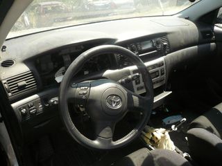 ΤΟΥΟΤΑ COROLLA/Aεροσακοι/Air Bags/Καθισματα Σαλονι/ταπετσαριεs πορτων/ραδιο cd/τιμονι/διακοπτεs/-thumb-2