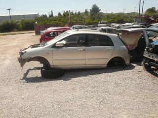ΤΟΥΟΤΑ COROLLA/Aεροσακοι/Air Bags/Καθισματα Σαλονι/ταπετσαριεs πορτων/ραδιο cd/τιμονι/διακοπτεs/-thumb-3