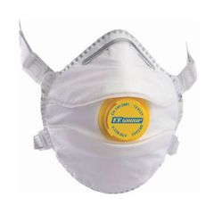 Μάσκα Προστασίας F.F GROUP Σωματιδίων με Βαλβίδα FFP3 NR D V-230 SLV ( 36460 )