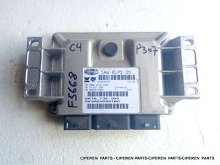 ΕΓΚΕΦΑΛΟΣ MAGNETI MARELLI,IAW6LP2.05/9653979480/9659099180,CITROEN C4,PEUGEOT 307,(TEM-4),F5668