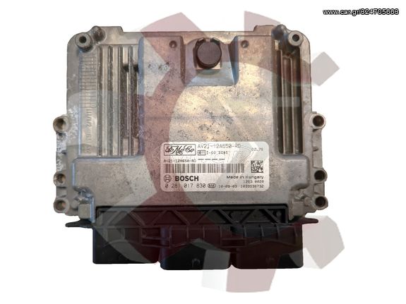 Μονάδα ελέγχου κινητήρα  Ford Fiesta 1.4 1.6 HDi FoMoCo , AV21-12A650-RD Bosch  0281017830