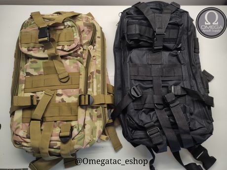 Στρατιωτική τσάντα 25L CORDURA σε μαύρο, χακί, multicam 