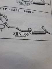 ΚΑΖΑΝΑΚΙ ΤΕΛΙΚΟ RENAULT 19 CHAMADE 1989-