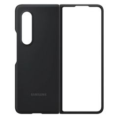 ORIGINAL SAMSUNG SILICON BACK COVER SAMSUNG Z FOLD 3 5G black backcover