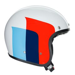 AGV X70 Vela White/Red/Blue-thumb-2