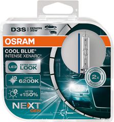 Osram Λάμπες Αυτοκινήτου Cool Blue Intense Nextgen D3S Xenon 6200K Ψυχρό Λευκό 12V 35W 2τμχ