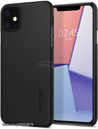 SPIGEN THIN FIT ΓΙΑ IPHONE 11 BLACK - (076CS27178)