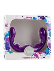Διπλό Dildo Luna (Μωβ)-thumb-1