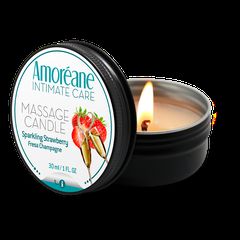 Λάδι για Μασάζ Sparkling Strawberry Candle (30 ml)