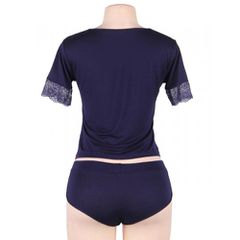 Dark Blue Sleepwear-thumb-5