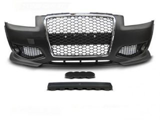 Προφυλακτήρας εμπρός για Audi A3 8P (2005-2008) - RS design με πλαίσιο χρωμίου