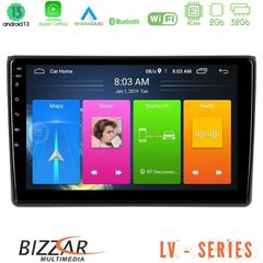 Bizzar LV Series Audi A4 B7 4Core Android 13 2+32GB Navigation Multimedia Tablet 9"