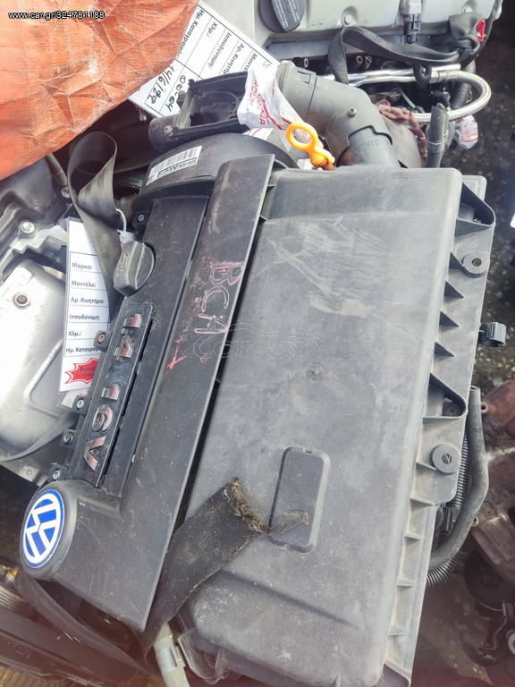 Κινητηρας VW 1400cc 16V 75HP μοντελο του 02-06 και αριθμο κινητηρα BCA