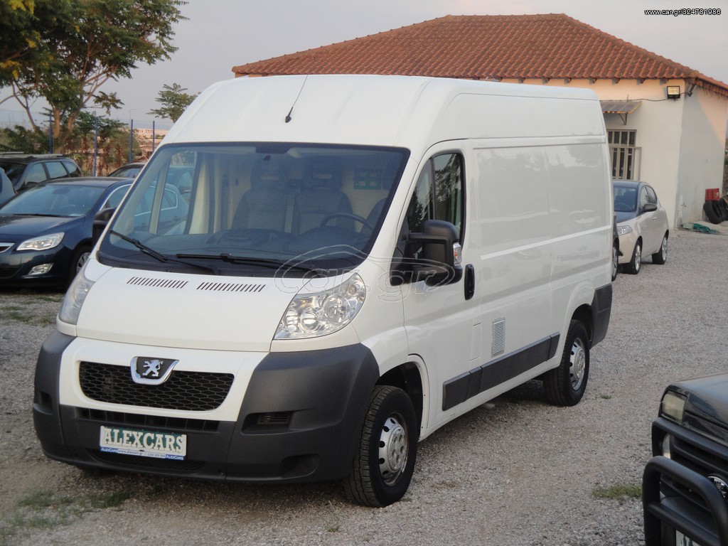 Κλούβα Peugeot 2014 BOXER VAN L2H2 2.200cc 130Ps. TURBO INTERCOOLER EURO5V ΕΓΓΥΗΣΗ ΧΙΛΙΟΜΕΤΡΩΝ